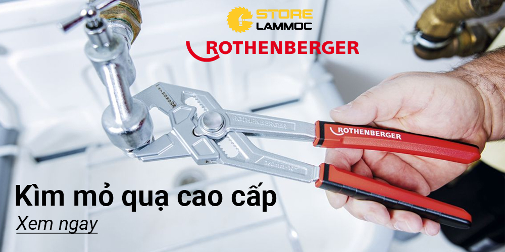 Kìm mỏ quạ cao cấp Rothenberger