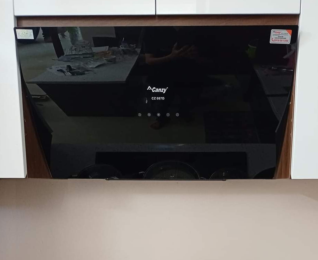 Máy hút mùi Canzy CZ 089D 3 Thiết kế & chất liệu