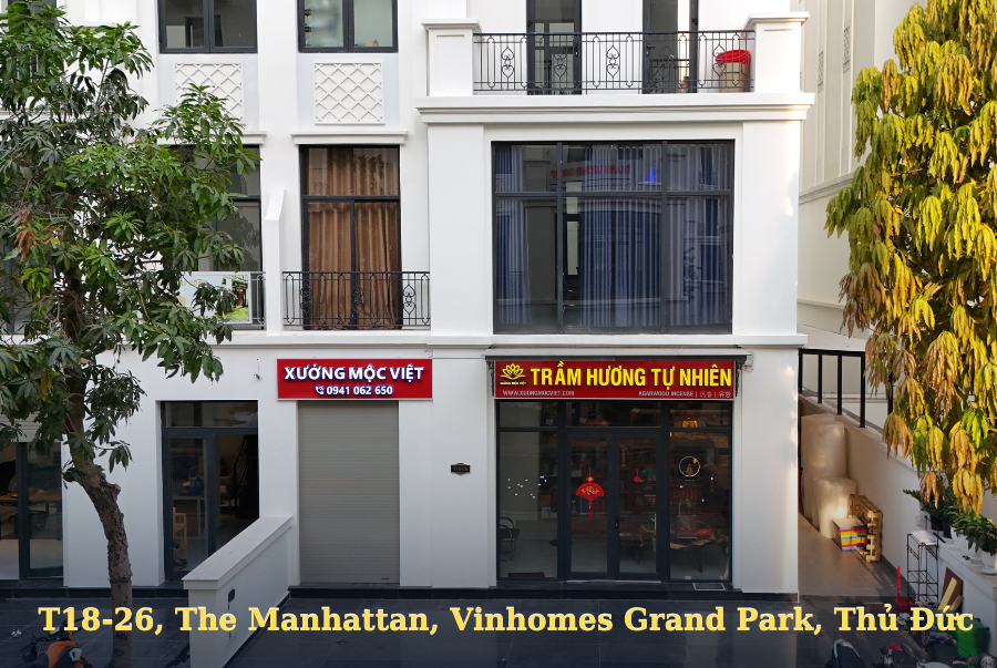 Bạn Đã Ghé Cửa Hàng Trầm Hương Xưởng Mộc Việt Tại Vinhomes Grank Park Chưa?