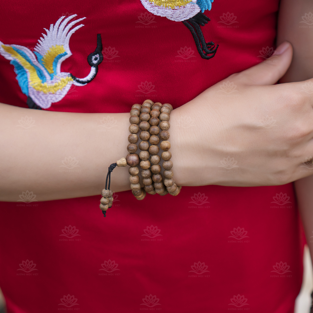 VÒNG 108 HẠT TRẦM HƯƠNG TÓC KIẾN - HƠI THỞ THIÊN NHIÊN CHO TÂM HỒN