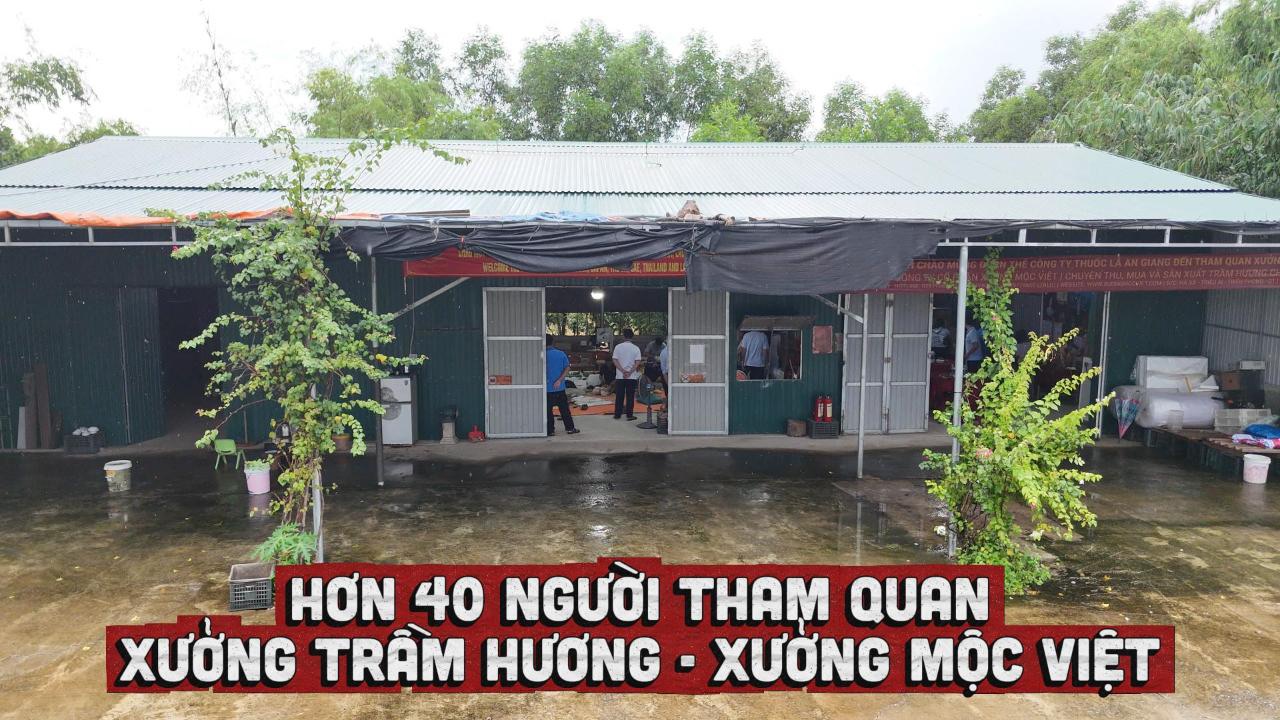 ĐÓN ĐOÀN KHÁCH HÀNG THAM QUAN XƯỞNG SẢN XUẤT TRẦM HƯƠNG - XƯỞNG MỘC VIỆT