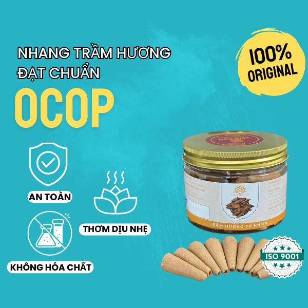 NHANG TRẦM HƯƠNG SẠCH - XƯỞNG MỘC VIỆT | ĐẠT CHUẨN QUỐC TẾ - OCOP