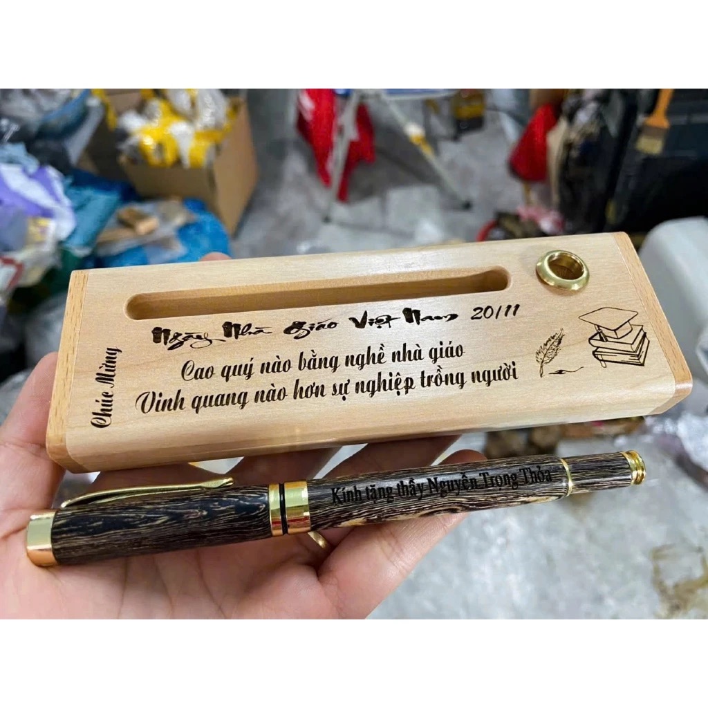 Bút Trầm Hương Cao Cấp - Món Quà Ý Nghĩa - Sang Trọng