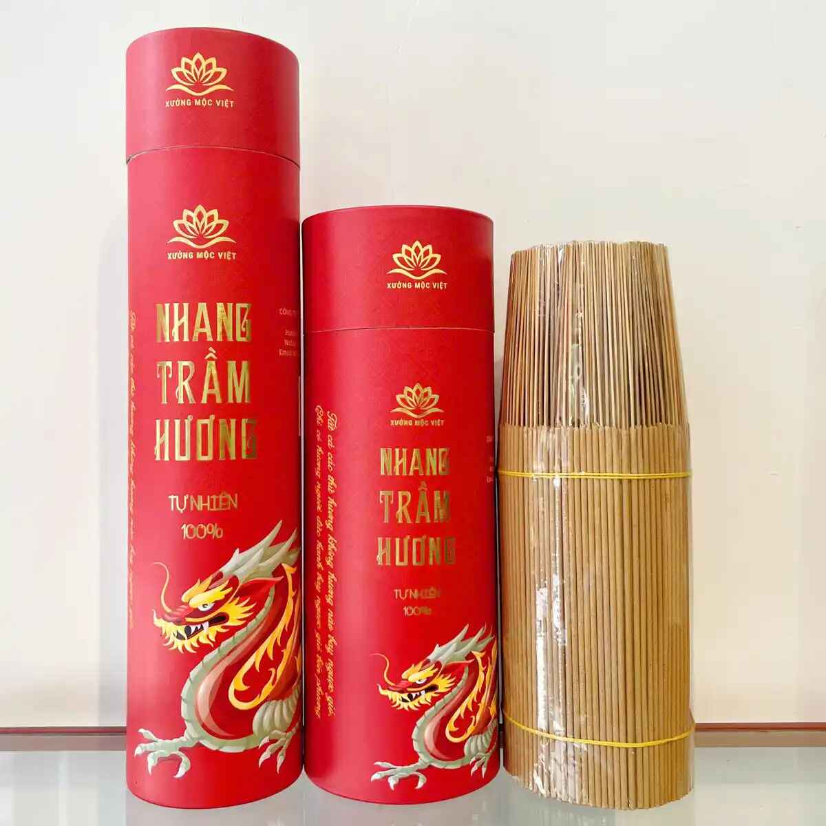 1KG Nhang Ống Trầm Hương Cao Cấp - Loại 40CM
