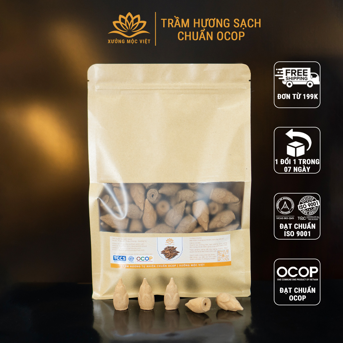 Nhang Nụ Sen Trầm Hương Đặc Biệt 1KG