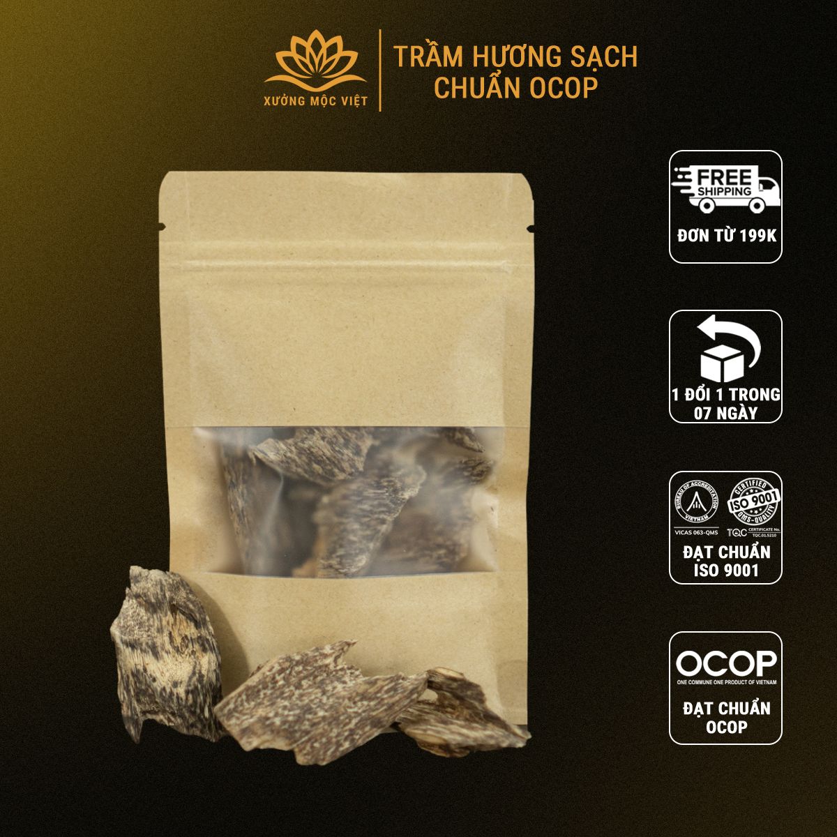 Túi Trầm Xông Đốt - Đặc Biệt