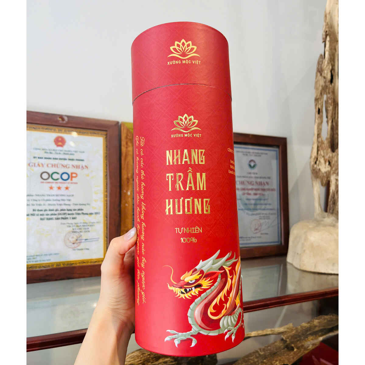 1KG Nhang Ống Trầm Hương Cao Cấp - Loại 40CM