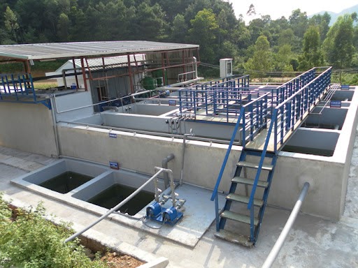 Hệ thống xử lý nước thải sinh hoạt bằng phương pháp sinh học