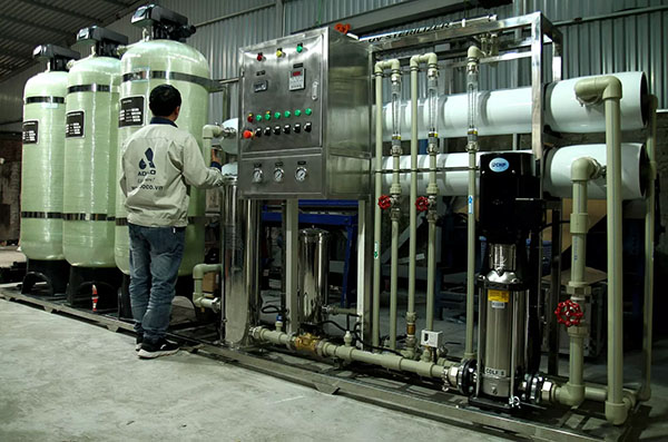 Hệ thống lọc nước công nghiệp hiện đại của Adoco
