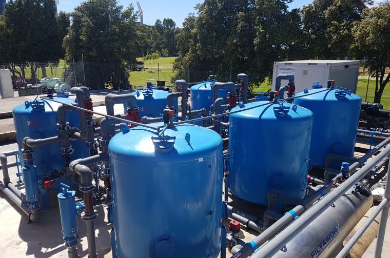 Hệ thống xử lý nước giếng khoan dành cho nhà máy và trạm cấp nước 