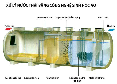 Công nghệ sinh hoạt AO trong xử lý nước thải