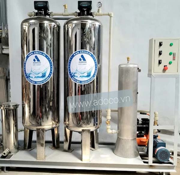 Các thiết bị lọc nước được đưa vào sử dụng