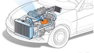 Phụ tùng làm mát động cơ Xe Mercedes - Phụ tùng xe Mercedes