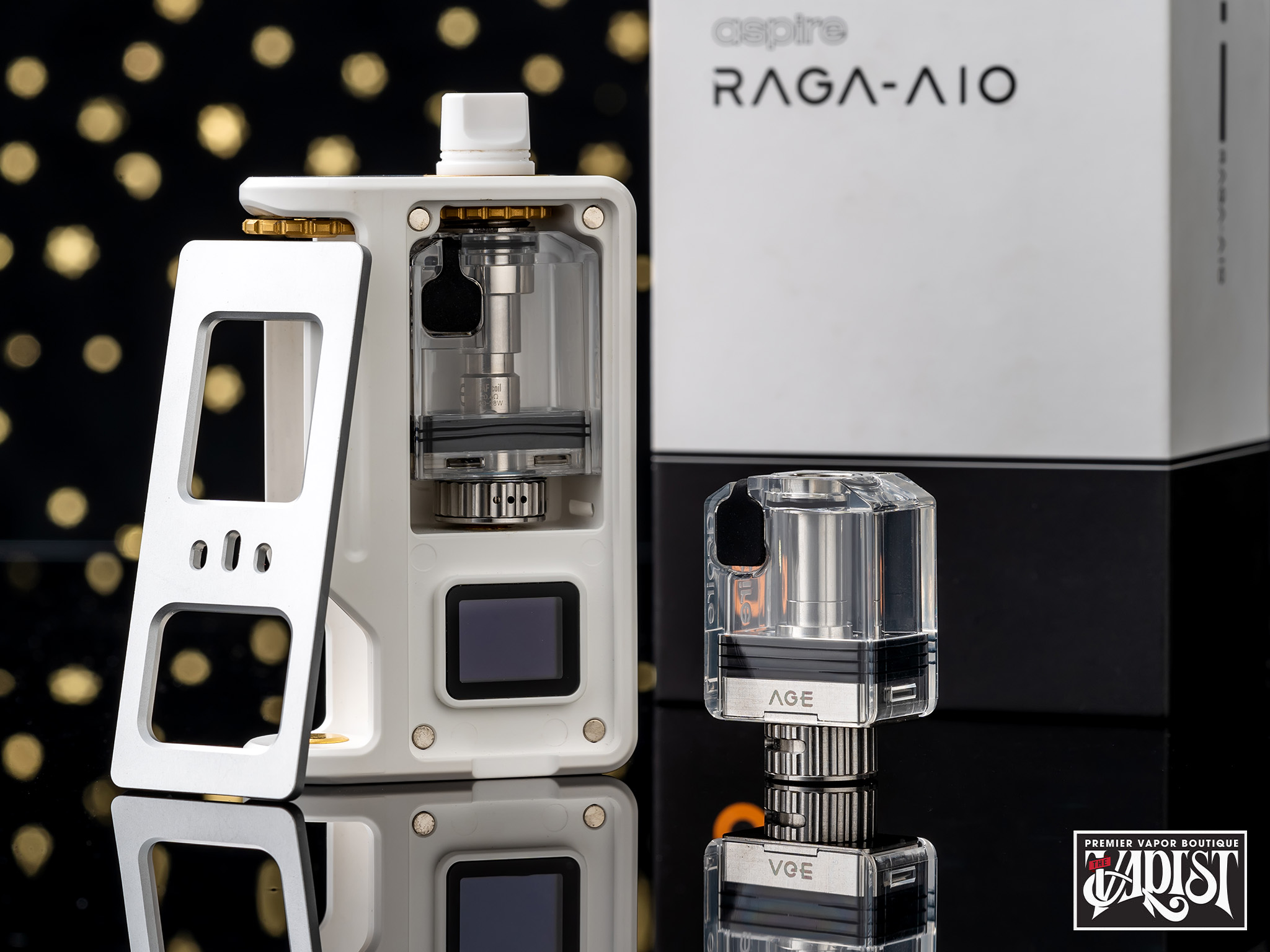 gallery Boro Tank AF Mesh Coil kèm Aspire Raga AIO
