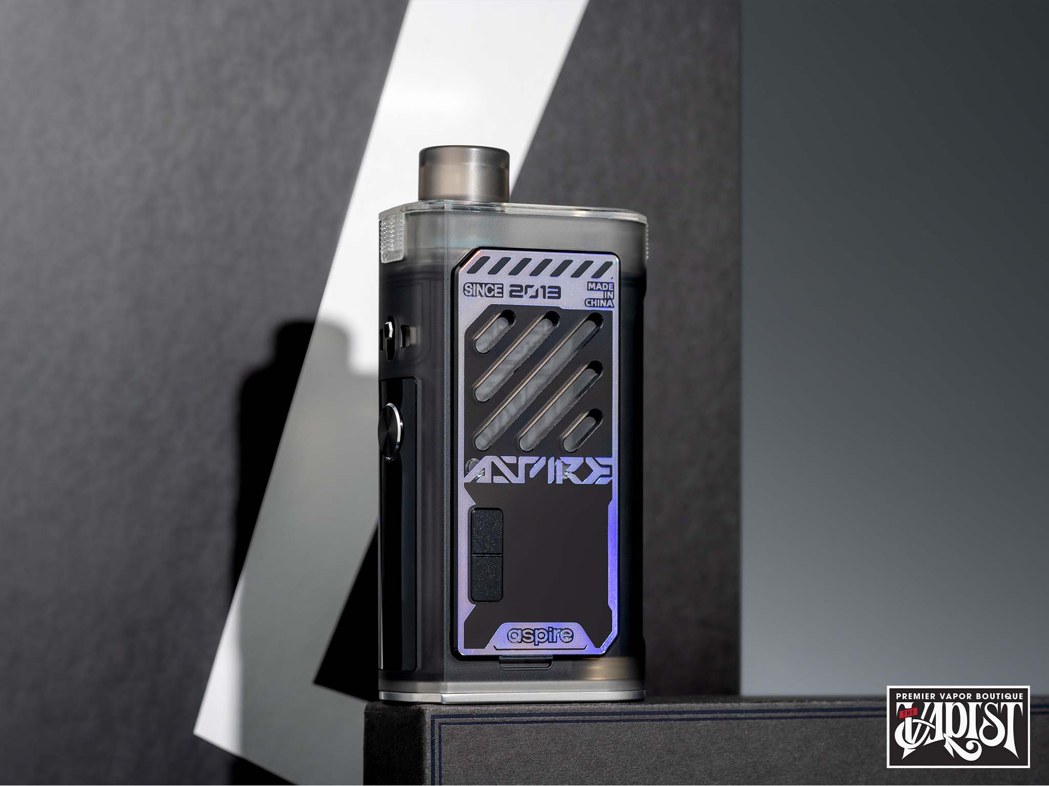 gallery Aspire Cloudflask X Pod System Pitch Black đen