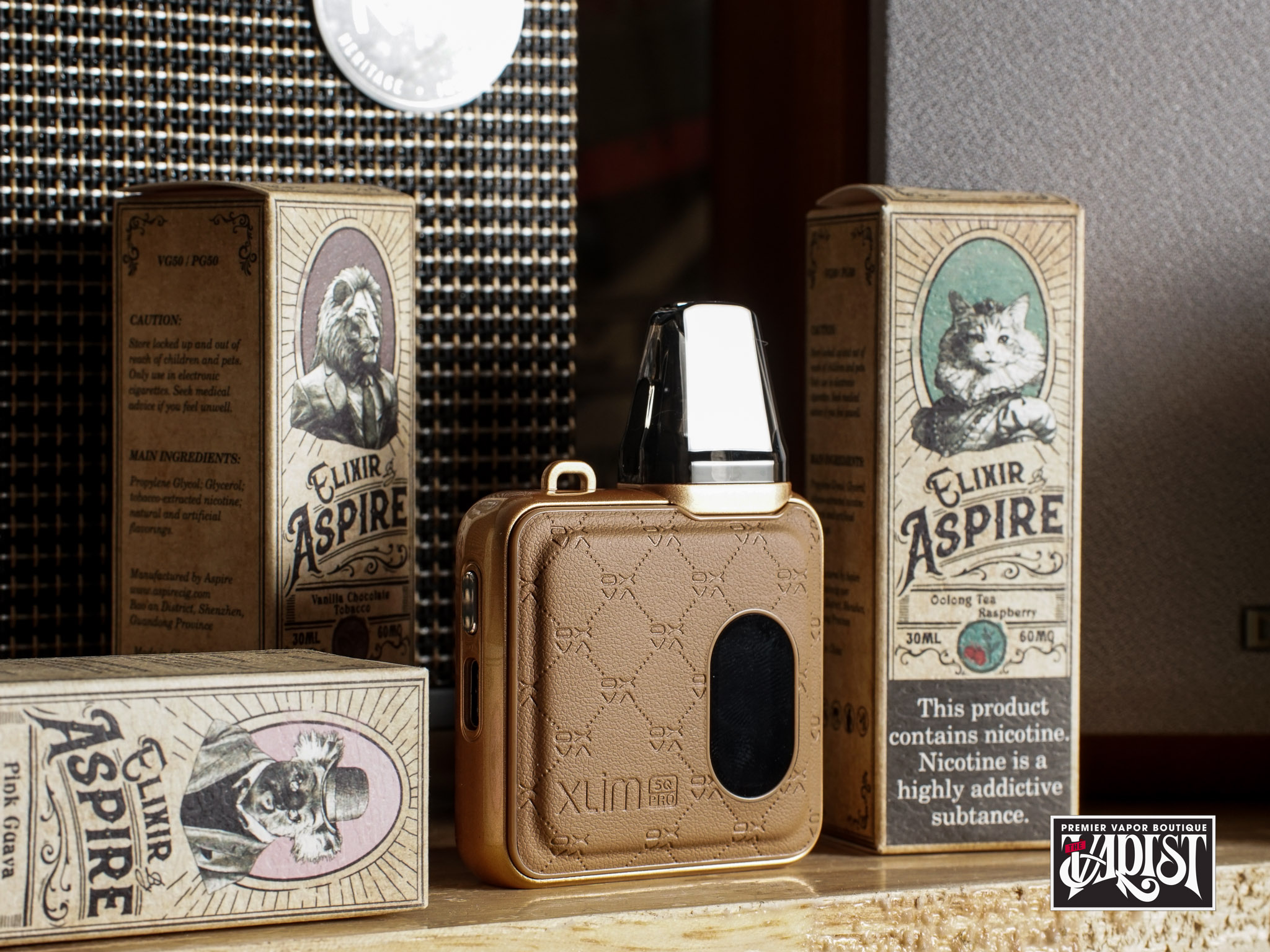gallery Bundle OXVA Xlim SQ Pro tinh dầu Aspire Elixir