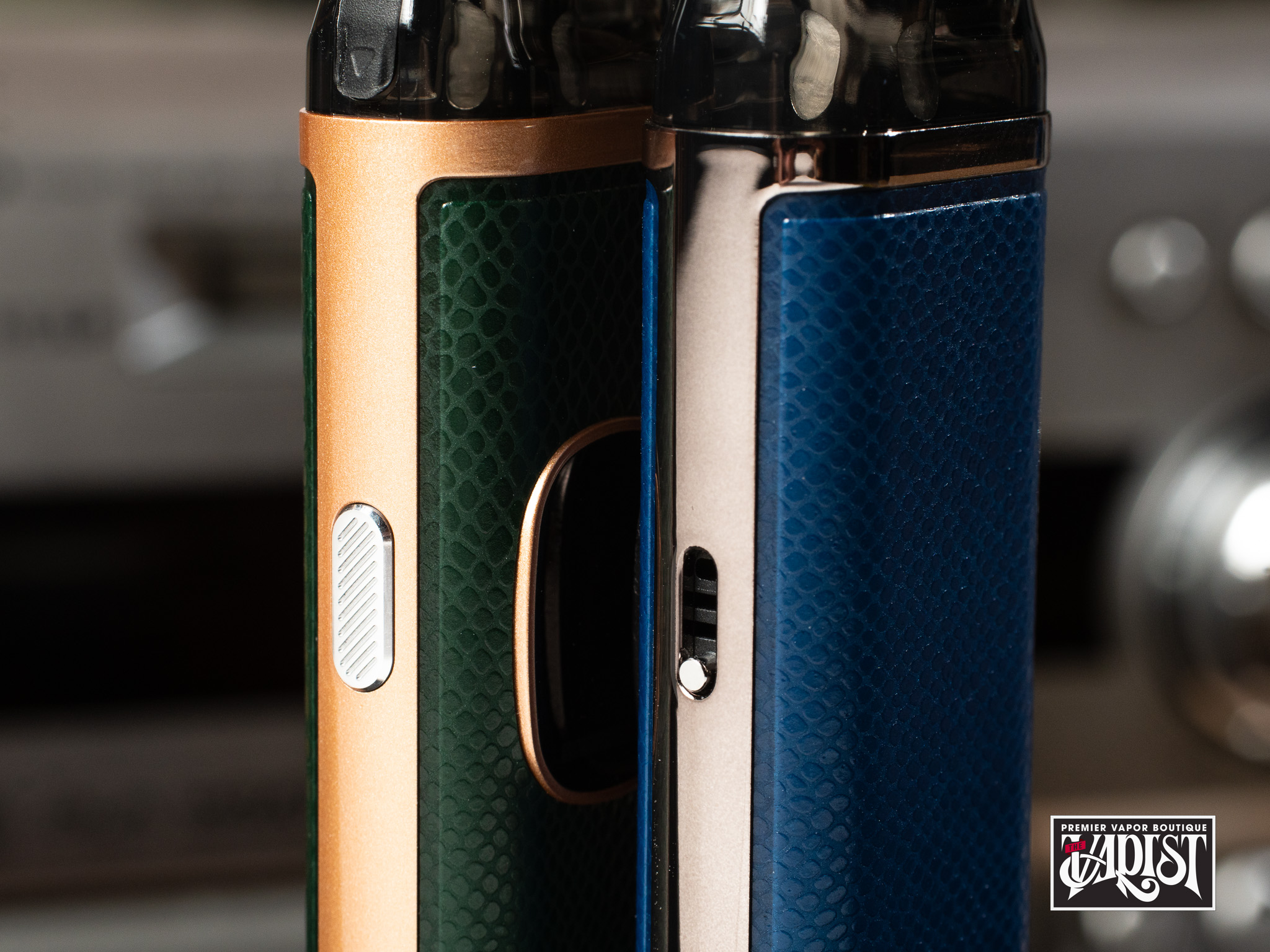 gallery OXVA Xlim Pro 2 pod system Green Python & Blue Python cận cảnh