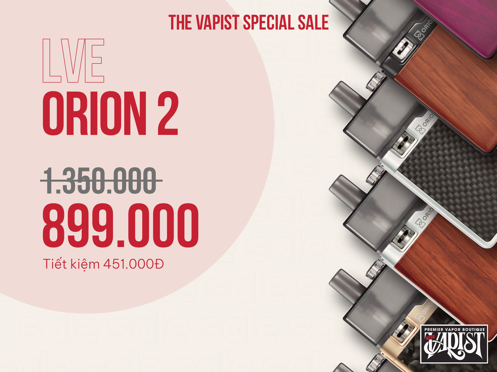LVE Orion 2 sale 899