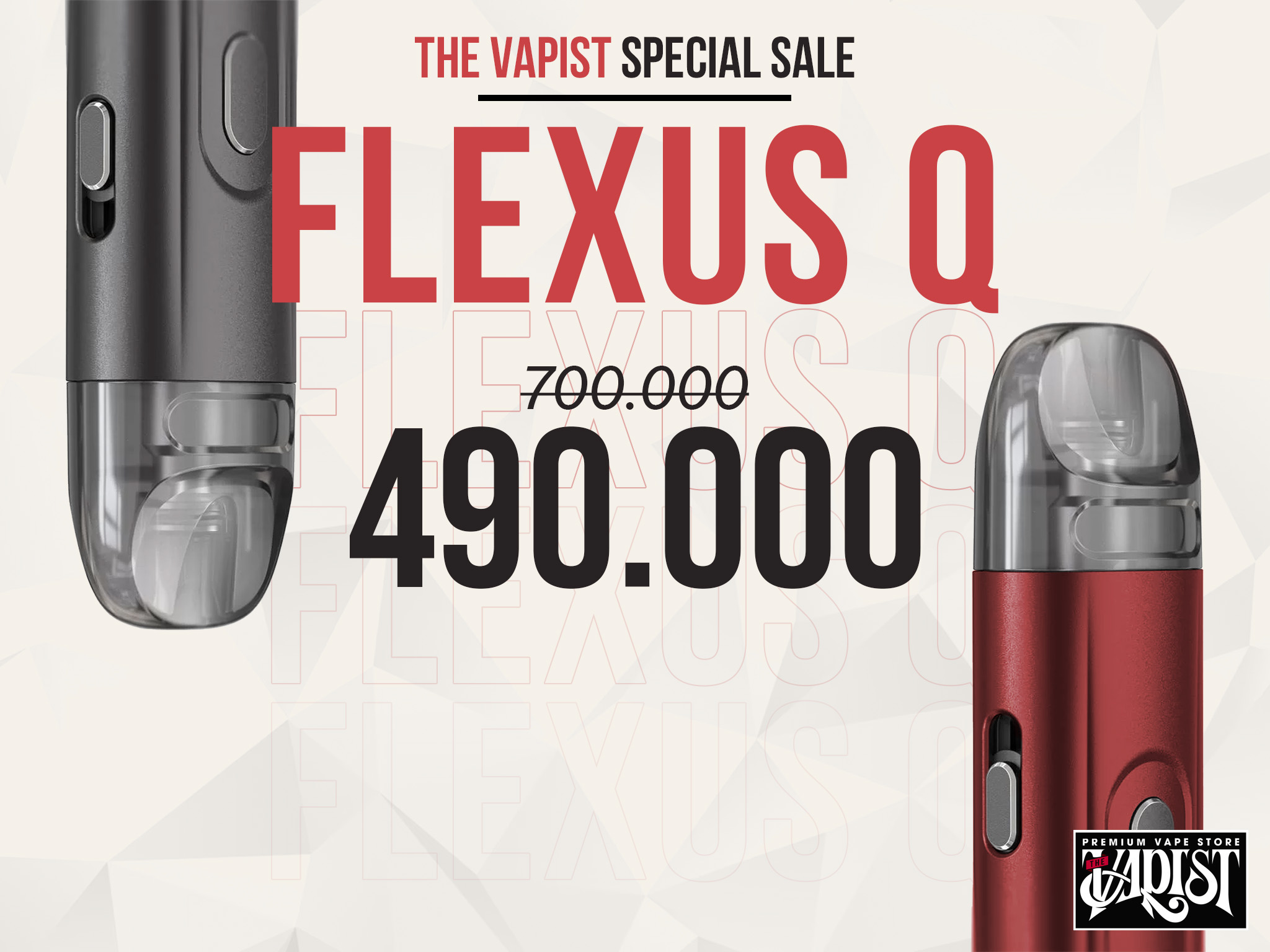 Aspire Flexus Q Sale 490k