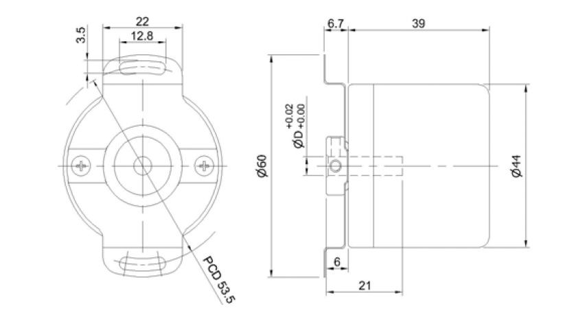 Kích thước HTR-HB-6-1024A-P