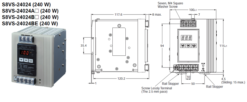 Kích thước S8VS-24024