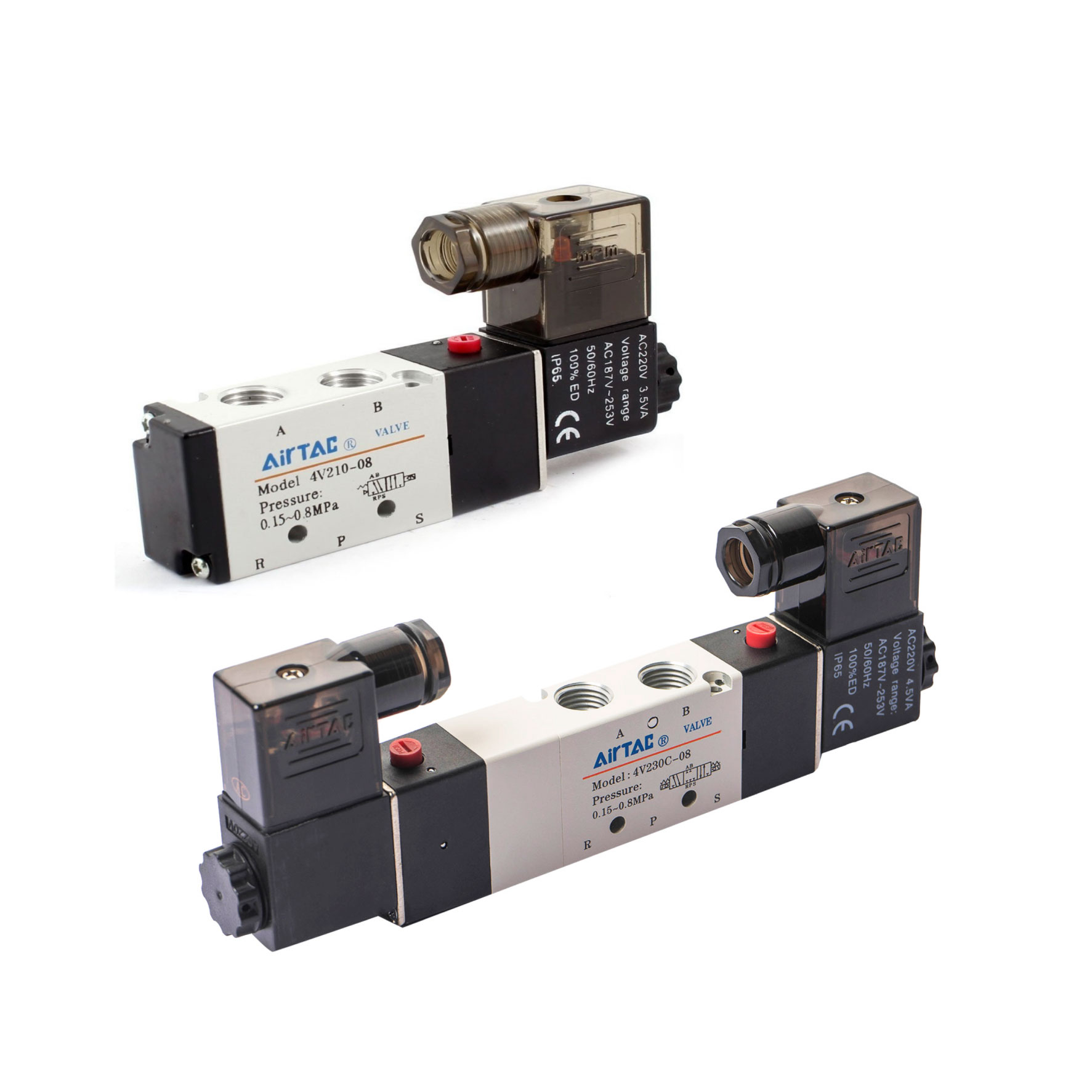 4V230P-08 AirTAC Van điện từ khí nén