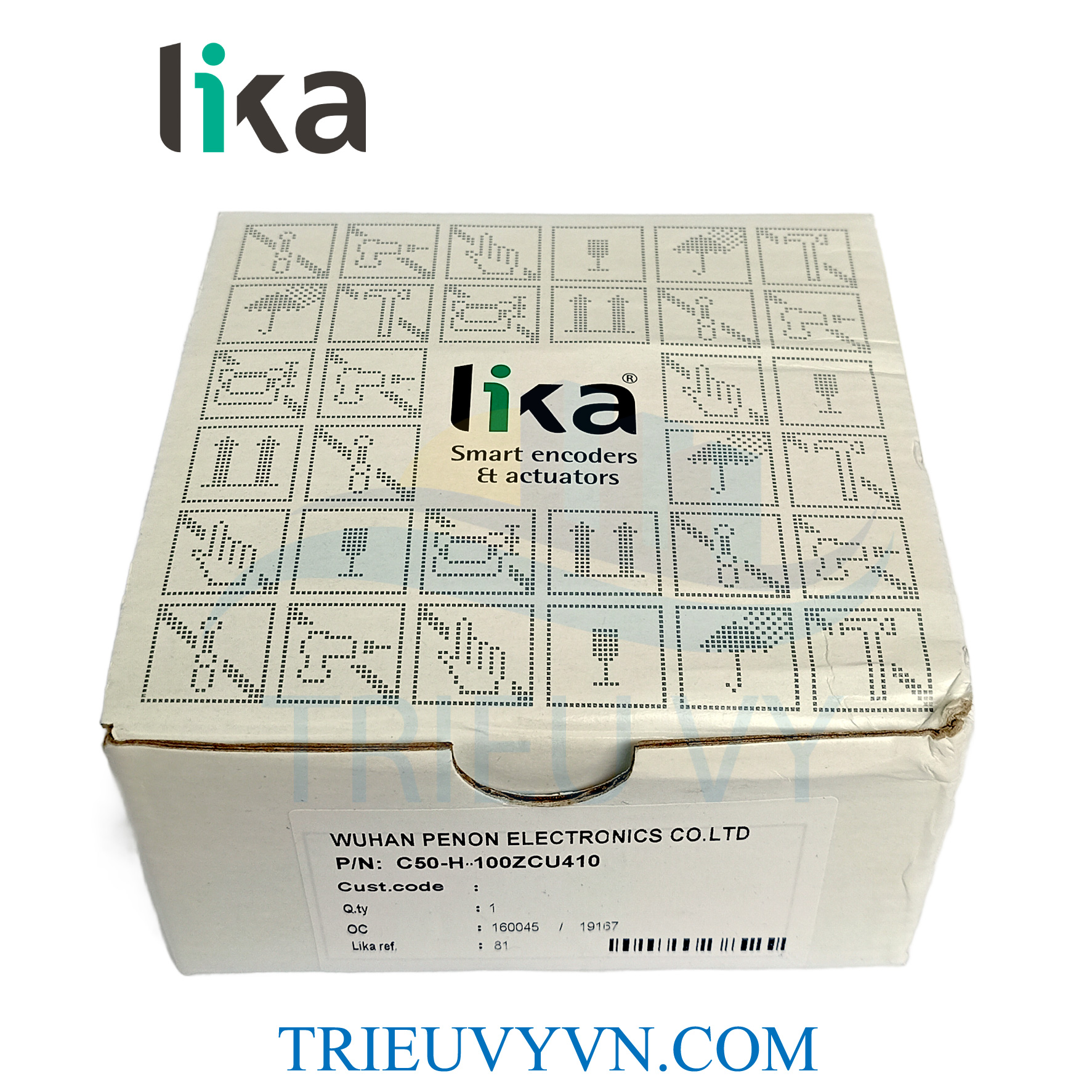 C50-H-100ZCU410 Lika Bộ Mã Hóa Xung Hàng Có Sẵn Kho