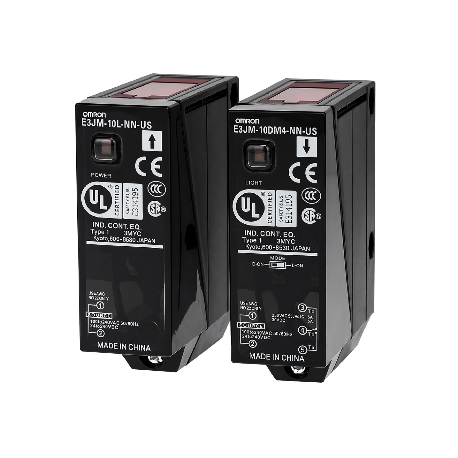 E3JM-10M4T-NN-US OMRON Cảm biến quang