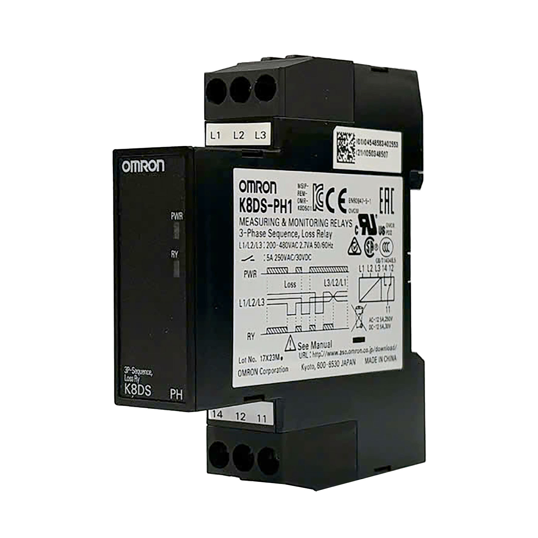 K8DS-PH1 Measuring & Monitoring Relays