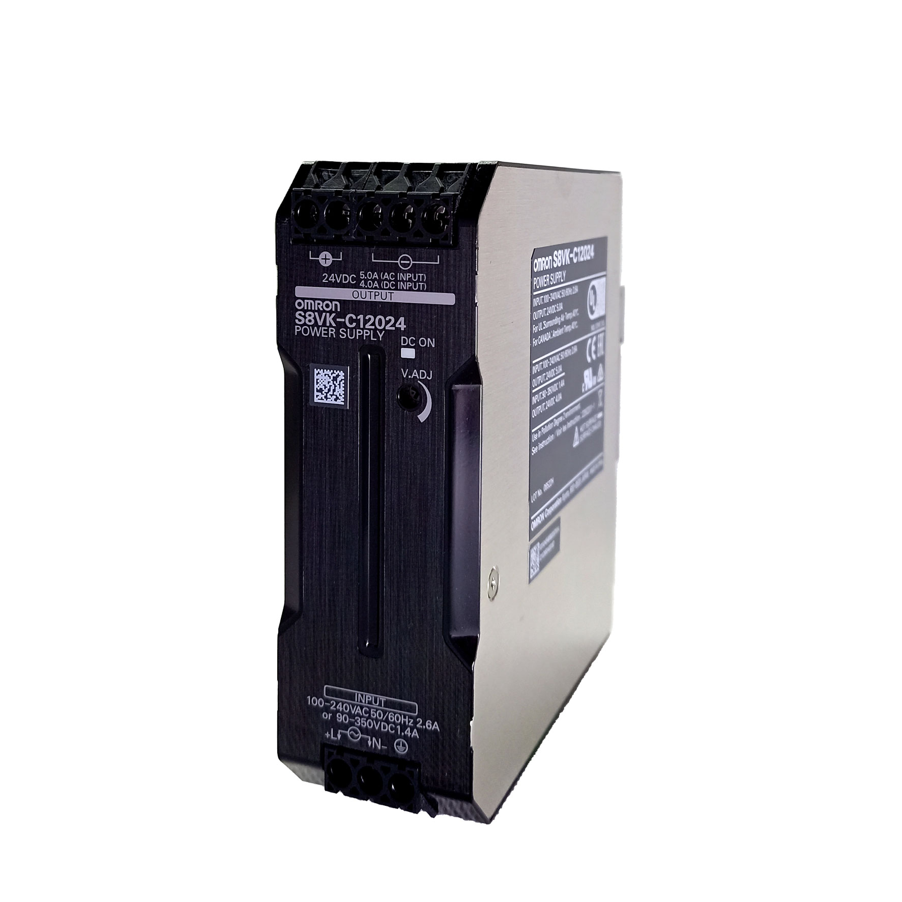 S8VK-C12024 Bộ nguồn OMRON 24V/5A (120W, 100–240VAC)