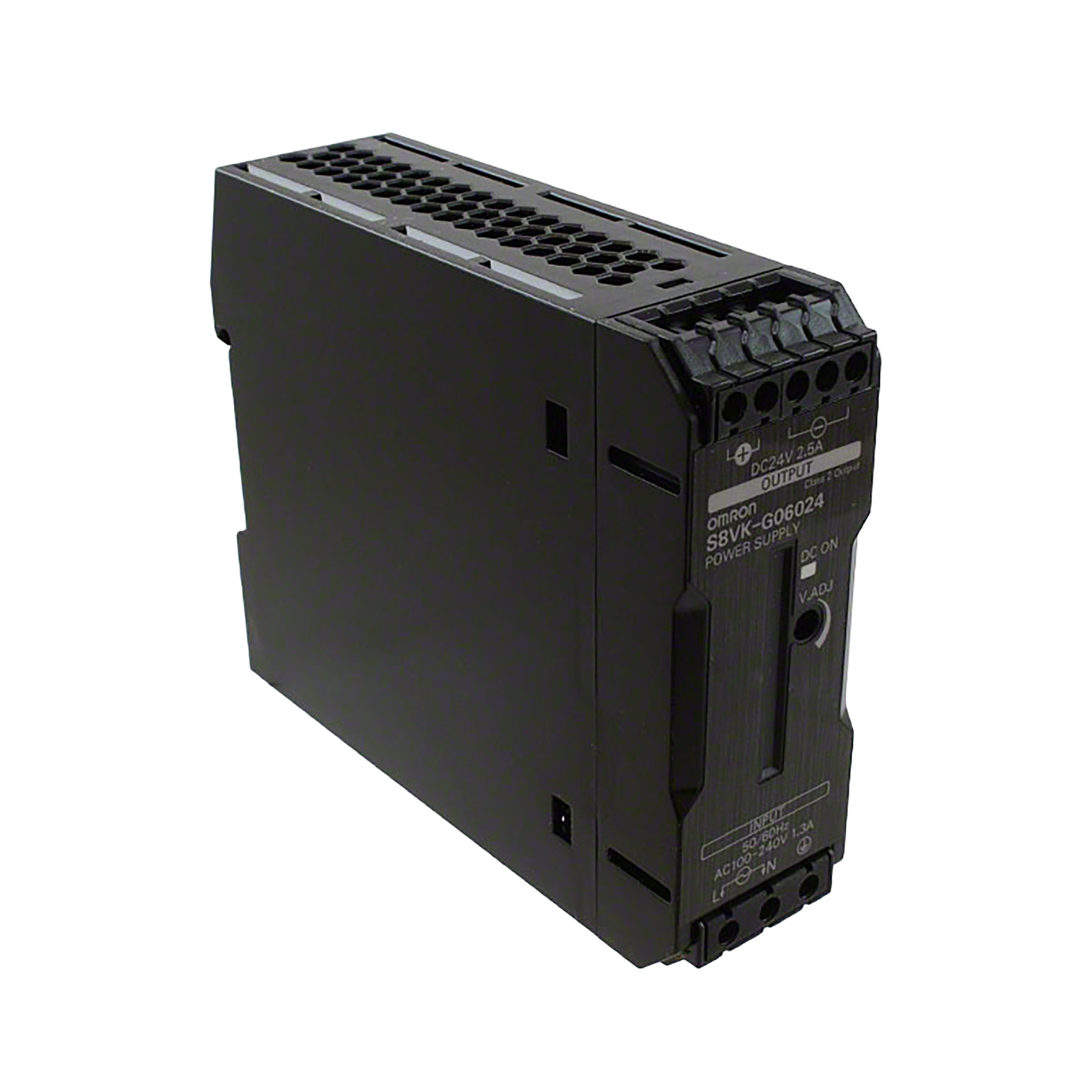 S8VK-G06012 — Bộ nguồn công nghiệp OMRON 12VDC 5A 60W