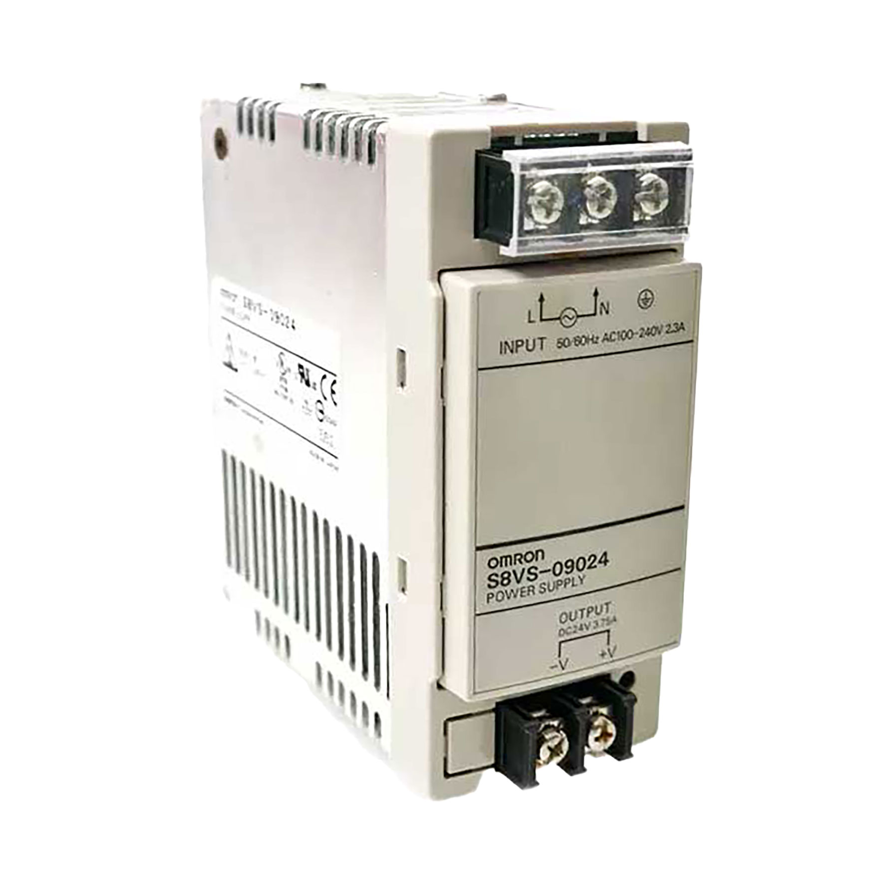 S8VS-09024 — Bộ nguồn công nghiệp OMRON 24VDC/3.8A (90W)