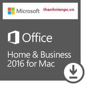 PM Microsoft Office Home and Business 2016 for Mac (W6F-00527)