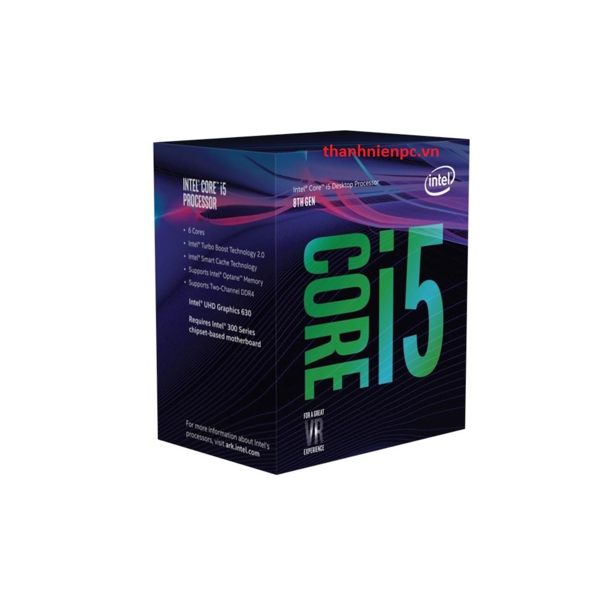 CPU Intel Core i5 8400 (Up to 4.0Ghz/ 9Mb cache) Coffee Lake