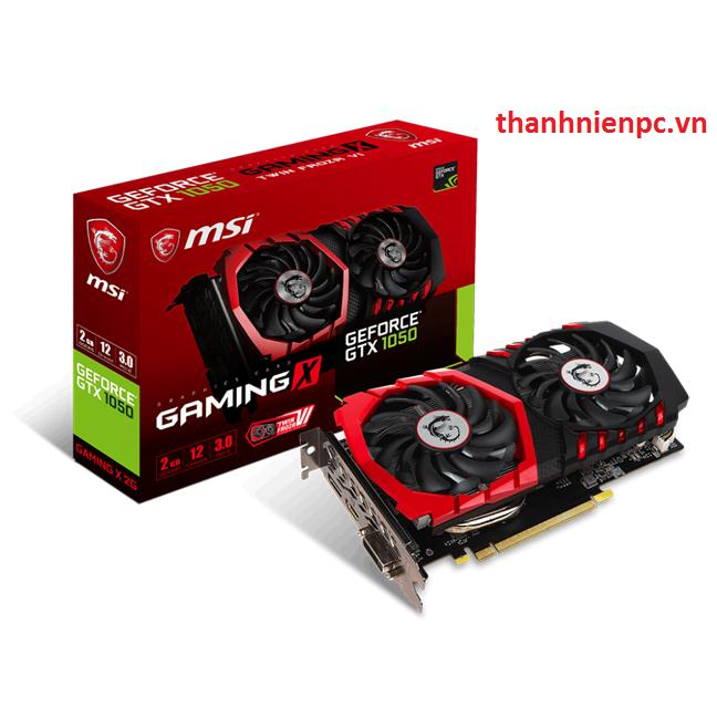 Vga Card MSI GTX 1050 GAMING X 2G