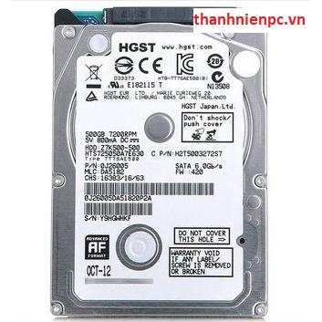 HDD Hitachi 500GB/7200 Sata For Laptop