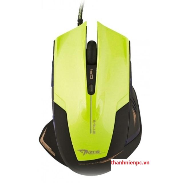 Mouse Eblue EMS 124GR Optical USB Green