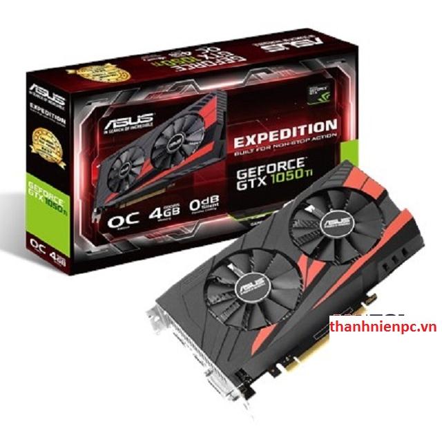 Vga Card ASUS EX-GTX1050TI-O4G (128bits)