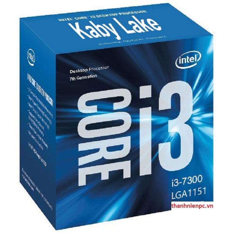 CPU Intel Core i3-7300 4.0 GHz / 4MB / HD 630 Series Graphics / Socket 1151 (Kabylake)