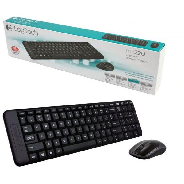 Bộ Keyboard + Mouse Logitech MK220 wireless
