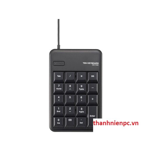 Keyboard Numpad Elecom TK-TCM012BK