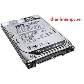 HDD Western Digital Black 500GB/7200 Sata For Laptop