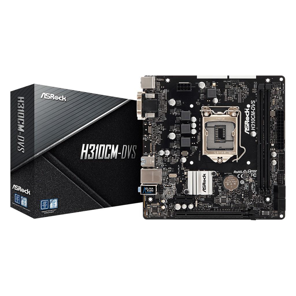 Main Asrock H310CM-HDV (Chipset Intel H310/ Socket LGA1151/ VGA onboard)