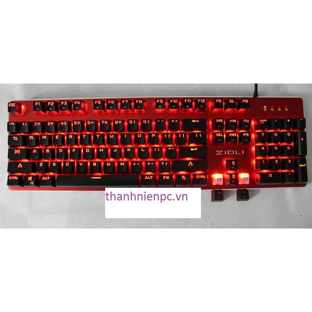 Bàn phím Zidli ZK1700 Mechanical Blue Switch