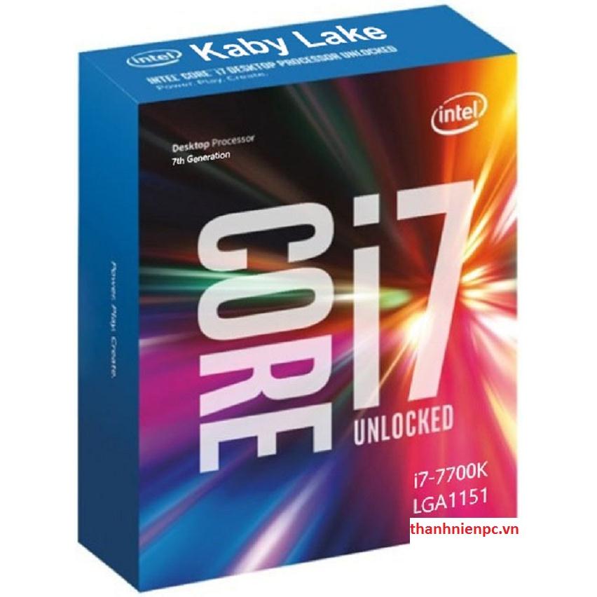 CPU Intel Core i7-7700K 4.2 GHz / 8MB / HD 630 Series Graphics / Socket 1151 (Kabylake)