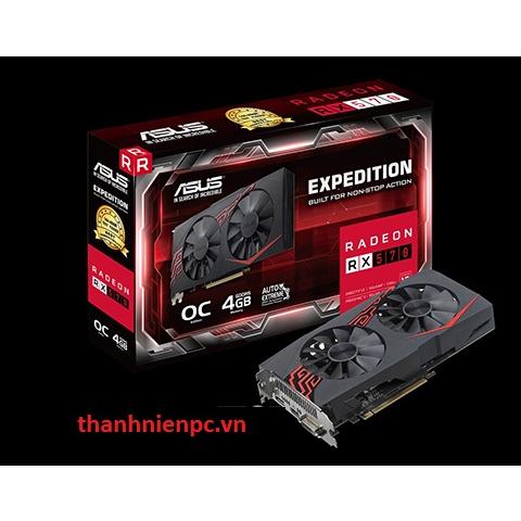 Vga Card ASUS EX-RX570-O4G