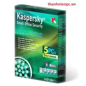 PM diệt virut Kaspersky Small Office Security (1 Server + 05 máy trạm)