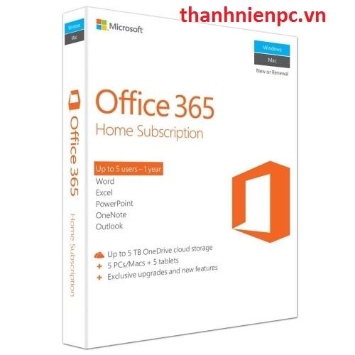 PM Microsoft Office HOME 365 (6GQ-00757)