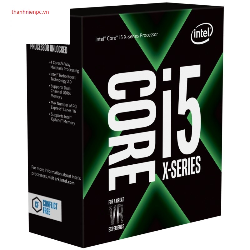CPU Intel Core i5 7640X (Up to 4.2Ghz/ 6Mb cache) Kabylake
