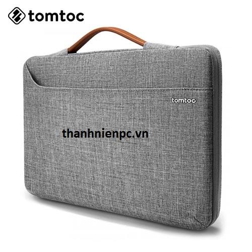 TÚI CHỐNG SỐC TOMTOC SPILL-RESISTANT- GRAY (T081)